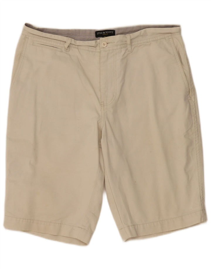Lyle & Scott Short Chino Homme W34 Large Beige