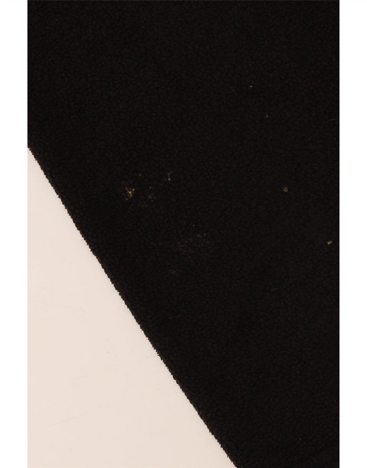 ANIMAL Pull Polaire à Col Zippé pour Homme Grand Noir Polyester