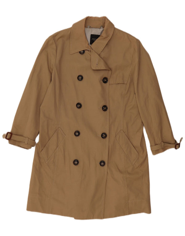Max Mara Trench-Coat Weekend Femme UK 18 XL Coton Beige