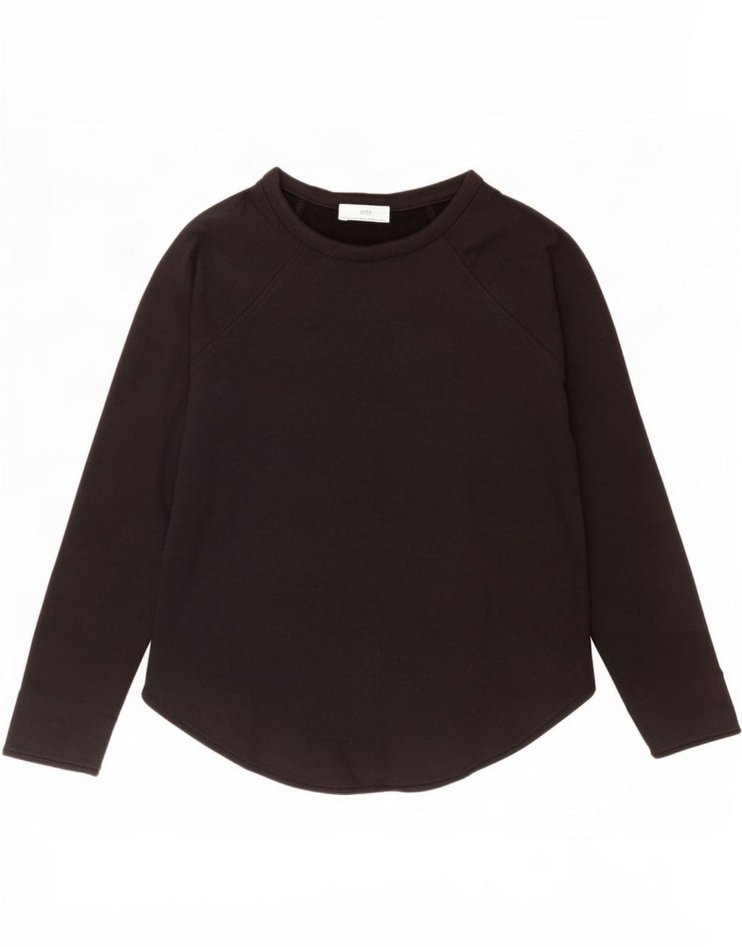 Zara Femme Top Manches Longues UK 10 Petit Noir