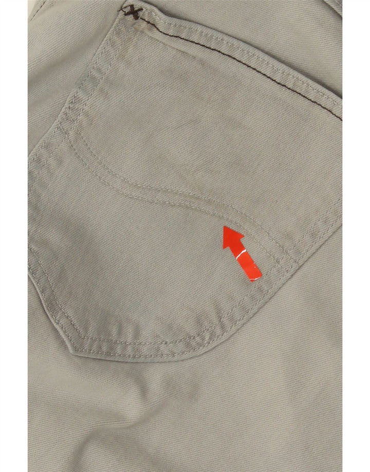 Lee Short en jean court 5 poches pour homme W32 en coton gris moyen
