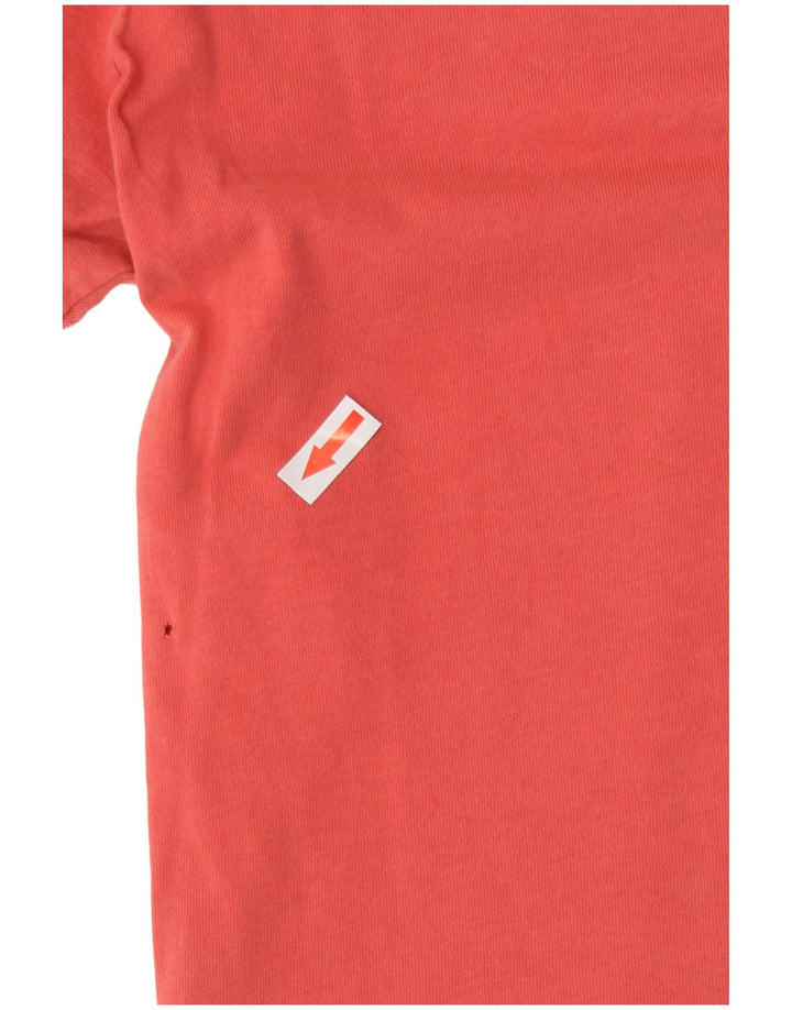 Timberland Tee-Shirt Slim Fit Homme Orange Moyen