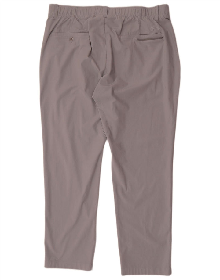 Under Armour Pantalon Chino Droit W38 L30 Homme Gris Polyester