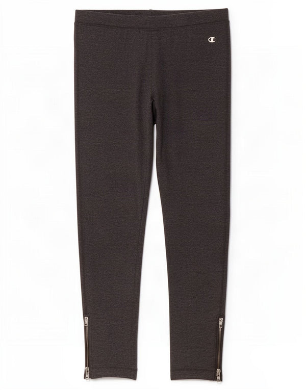 Champion Leggings Femme UK 12 Gris Moyen