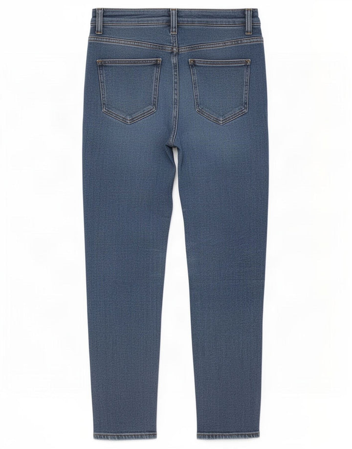 Zara Jean Slim Femme EU 40 Moyen W30 L28 Bleu Coton
