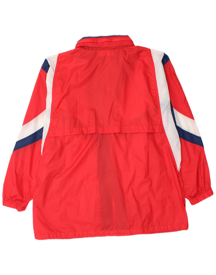 ALEX Veste de Pluie Homme UK 42 XL Rouge Colorblock Polyamide
