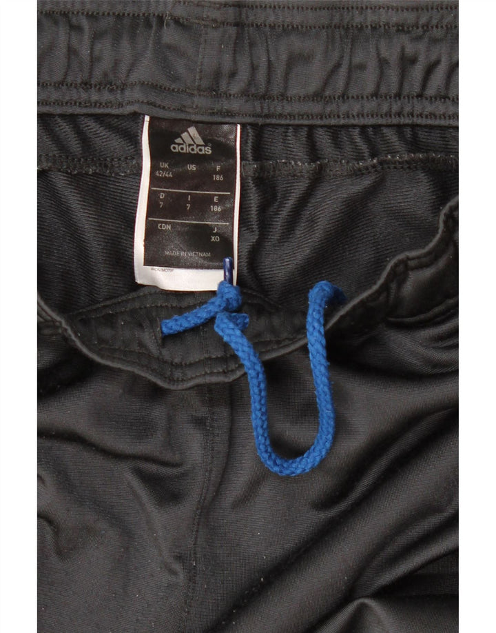 Adidas Pantalon de survêtement pour homme UK 42/44 Large Gris Polyester