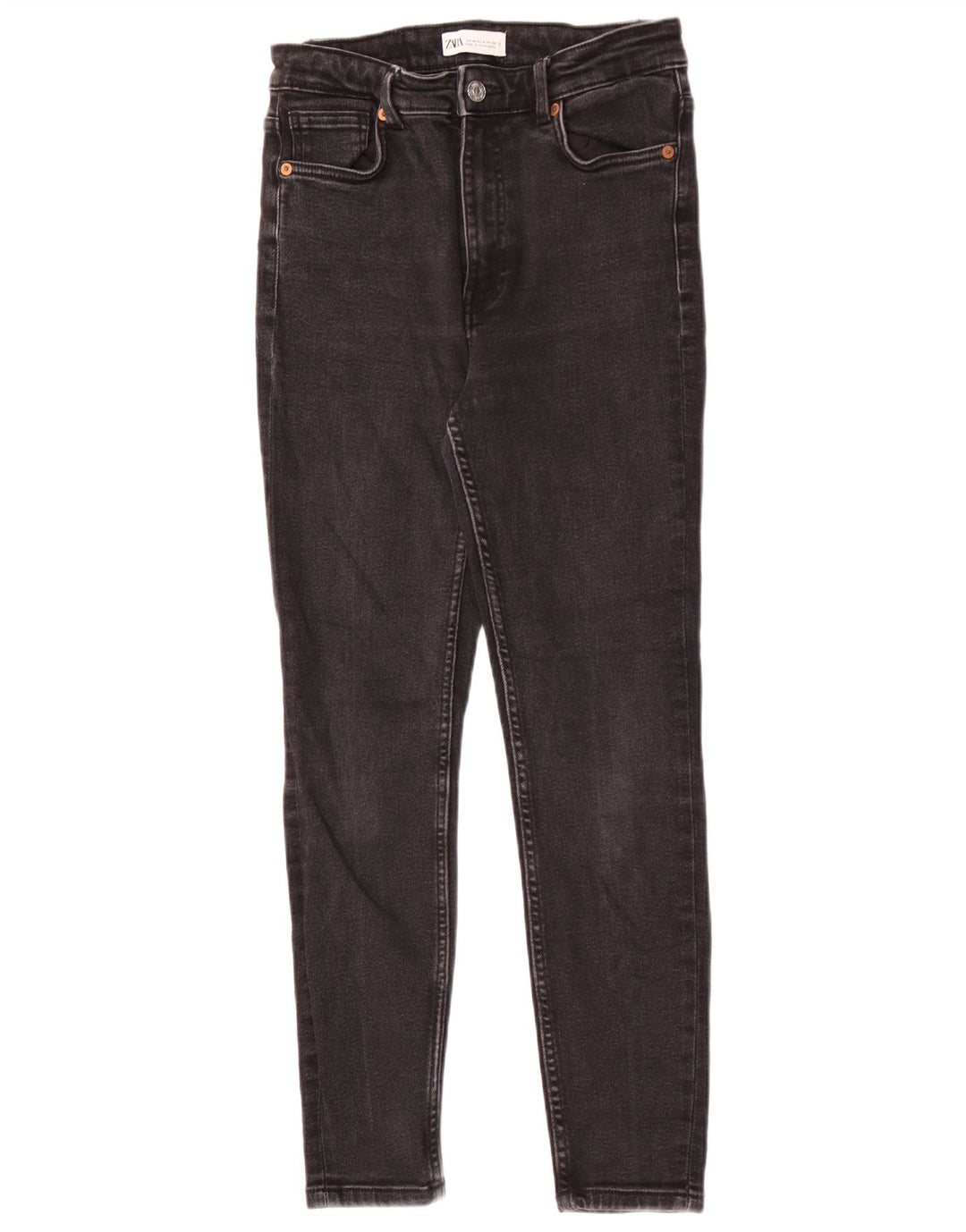 Zara Jean skinny pour femme EU 40 Medium W30 L27 Noir