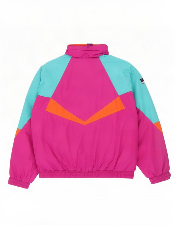 Aesse Veste de ski coupe ample pour homme UK 36 Small Rose Colourblock Polyamide