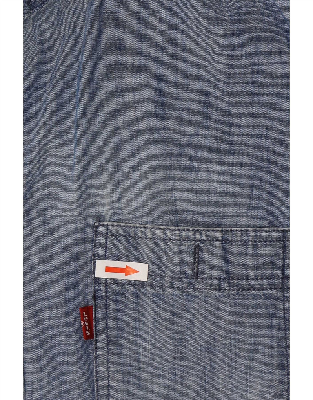 Chemise en jean Levi's pour homme Large Bleu