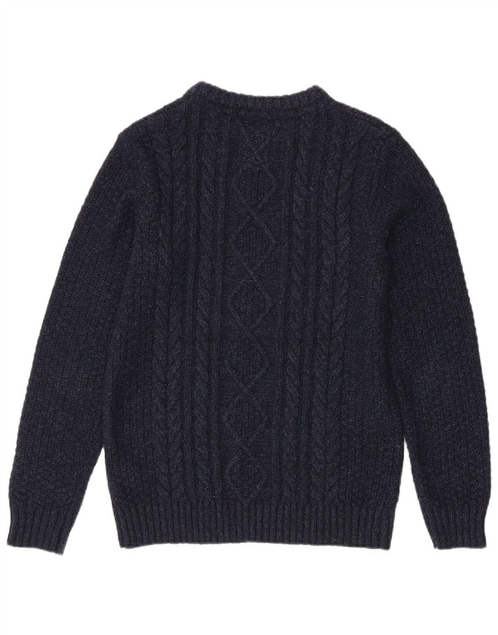 Fat Face Pull col bateau pour homme en laine bleu marine Taille S