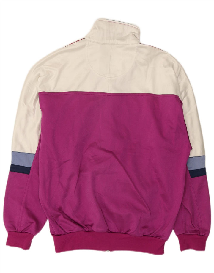 ASICS Veste de survêtement graphique pour femme IT 46 Large Violet Colourblock