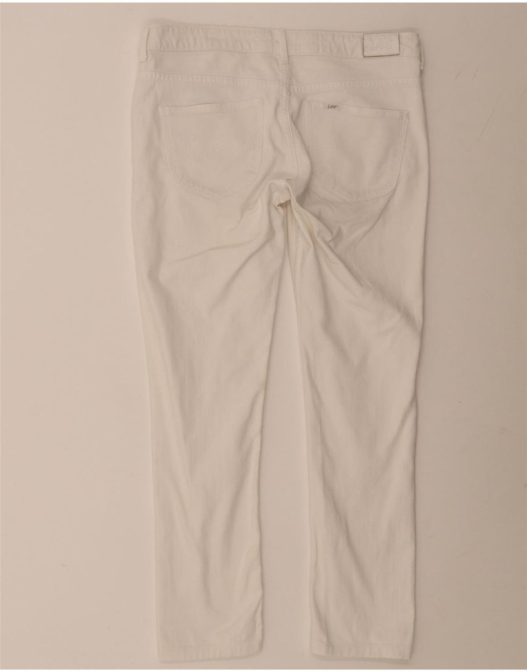 Lee Jean Slim Norma Femme W30 L27 Coton Blanc