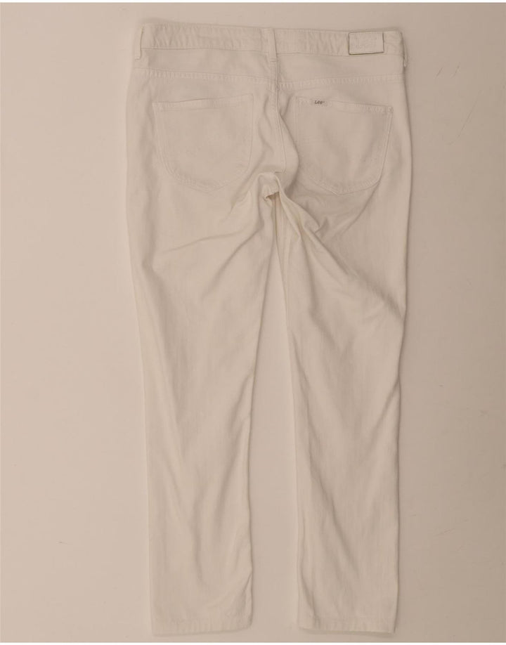 Lee Jean Slim Norma Femme W30 L27 Coton Blanc