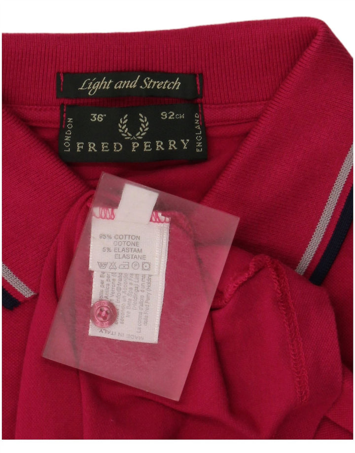 Fred Perry Polo Homme Petit Rose Coton
