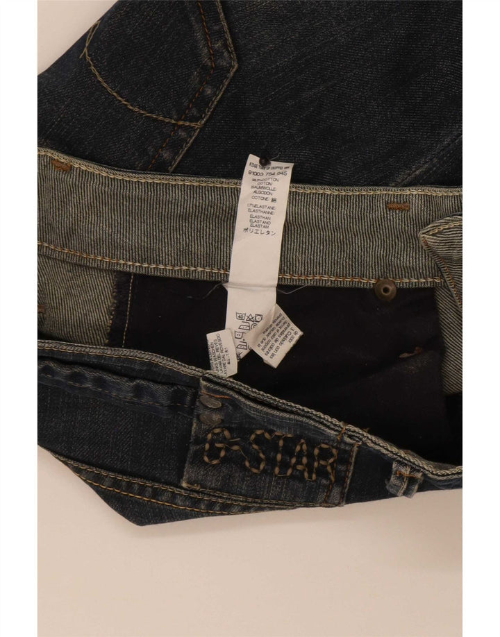 G-Star Femme Jean Court W28 L25 Bleu Marine Coton