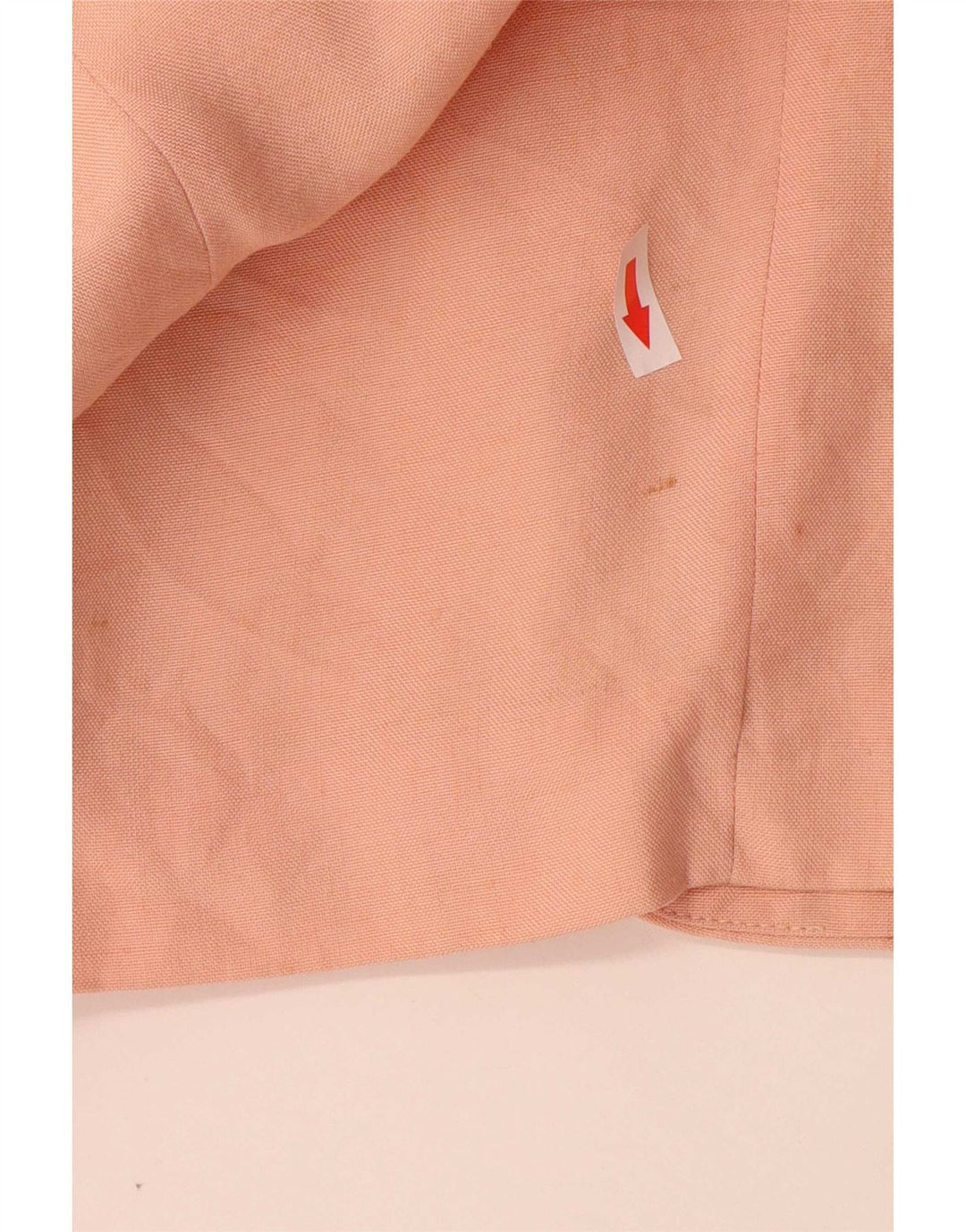 Zara Veste Blazer 1 Bouton Femme UK 14 Viscose Rose Moyen