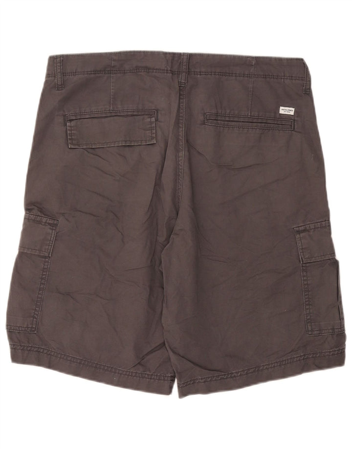 Jack & Jones Short Cargo Homme Large W36 Gris Coton