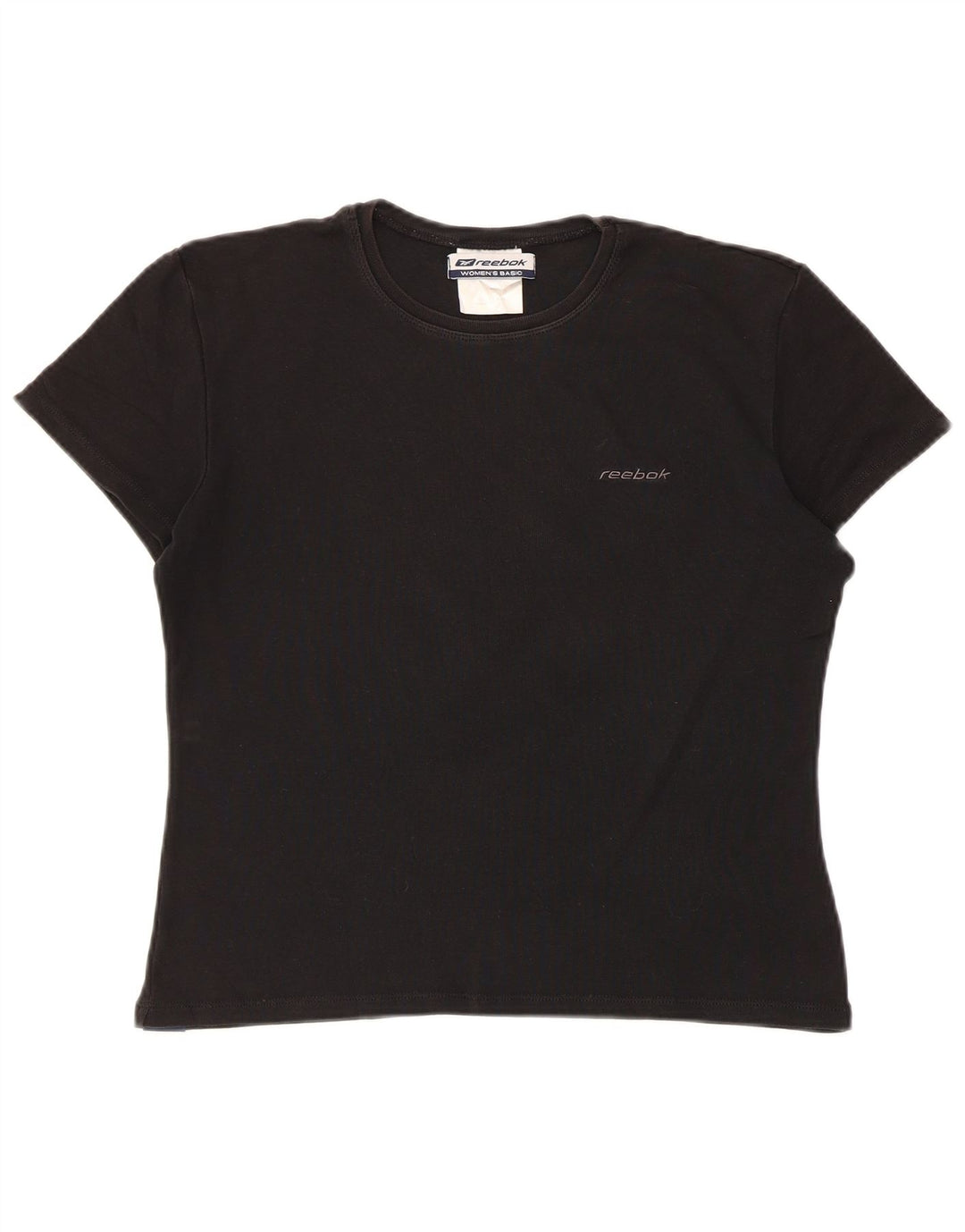Reebok T-Shirt Femme UK 14 Large Noir
