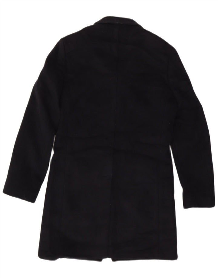 Reiss Manteau Homme UK 36 Petit Laine Bleu Marine