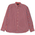 Tommy Hilfiger Chemise sur mesure pour homme XL en coton vichy rouge