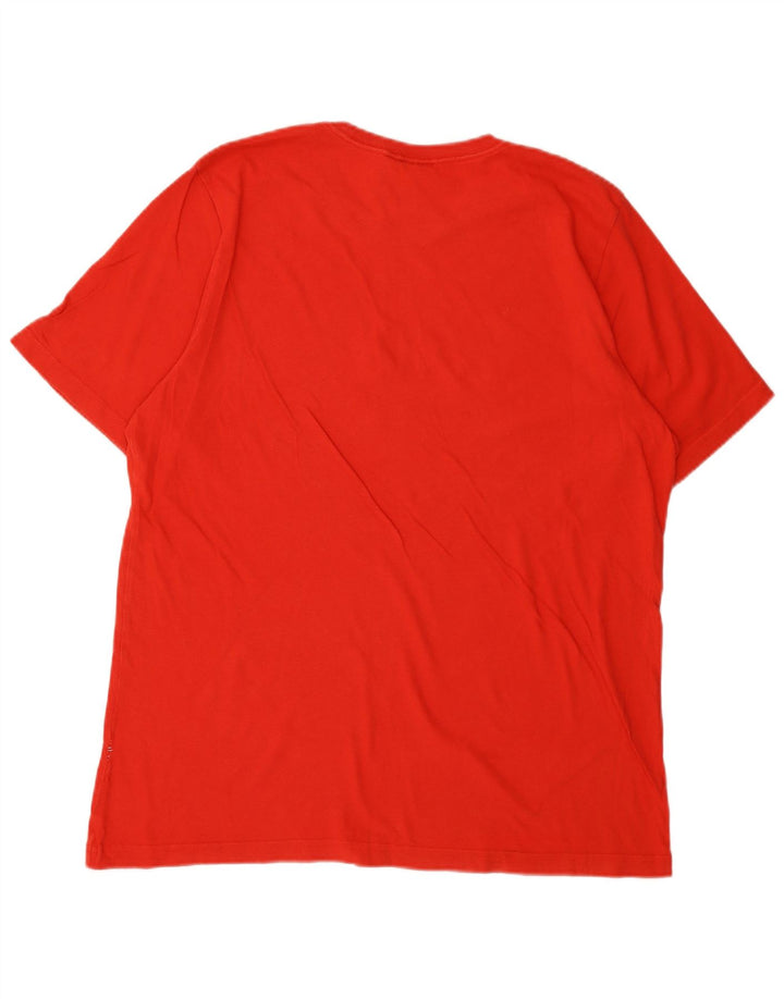 Adidas T-shirt graphique pour hommes, grand, rouge