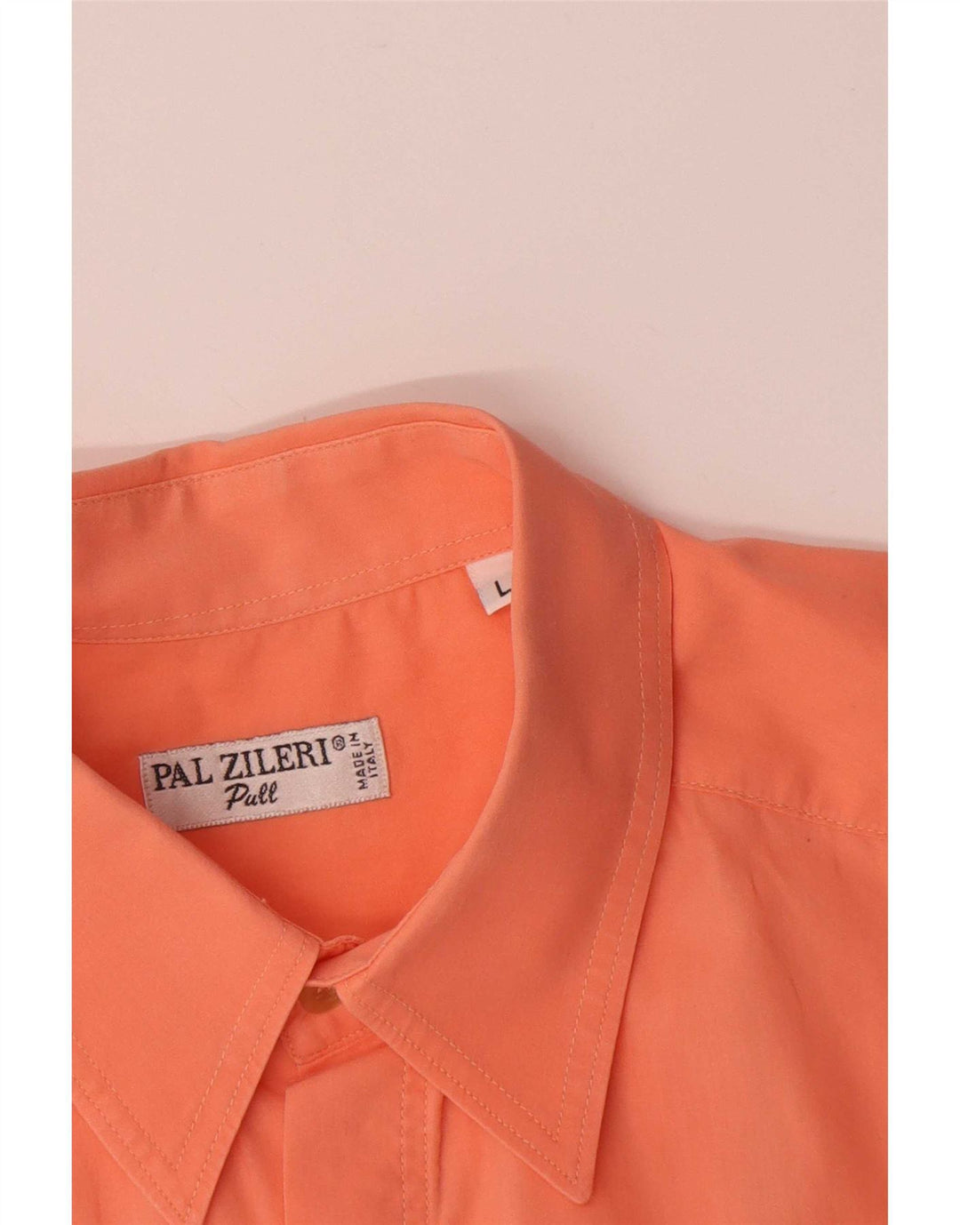 Pal Zileri Chemise à manches courtes pour homme Large Rose