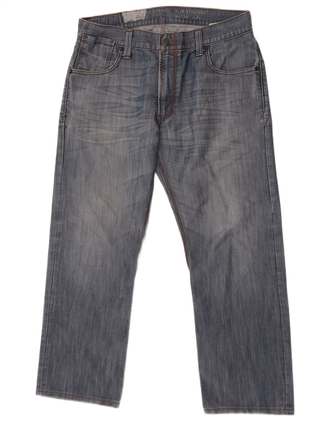 Levi's Jean Slim Droit 514 Homme Bleu W36 L29 Coton
