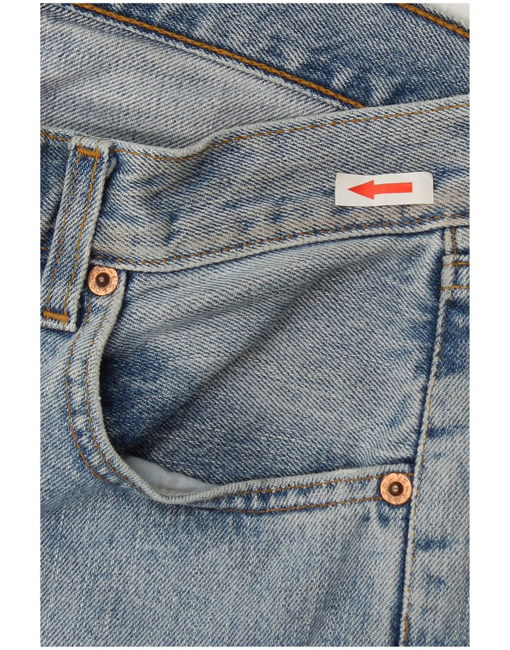 Levi's Jean Droit 595 Femme W30 L30 Bleu Coton