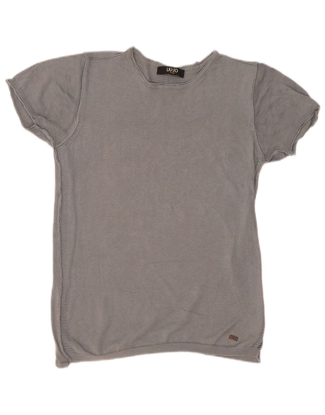 Liu Jo T-Shirt Top Gris Moyen Homme