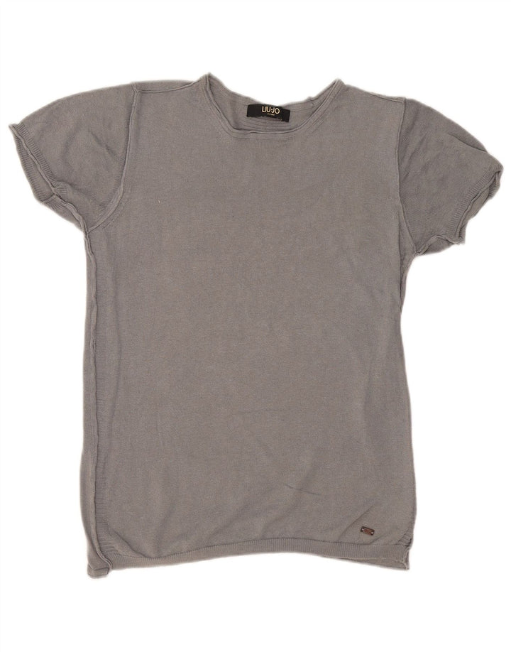 Liu Jo T-Shirt Top Gris Moyen Homme