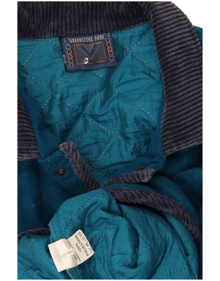 Greenstone Park Veste matelassée pour homme UK 38 Bleu moyen Polyester