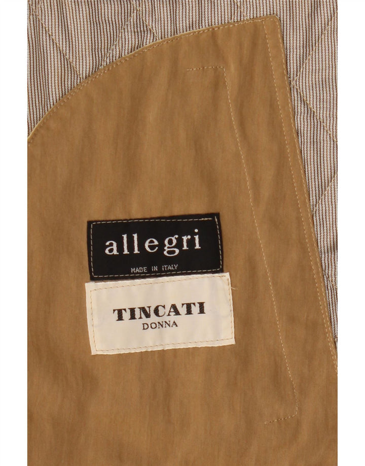 Allegri Gilet matelassé pour femme UK 14 Beige moyen