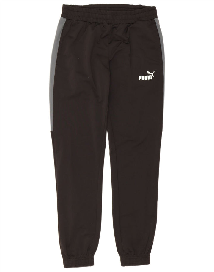 Puma Pantalon de Survêtement Joggers Homme Noir Colorblock Polyester