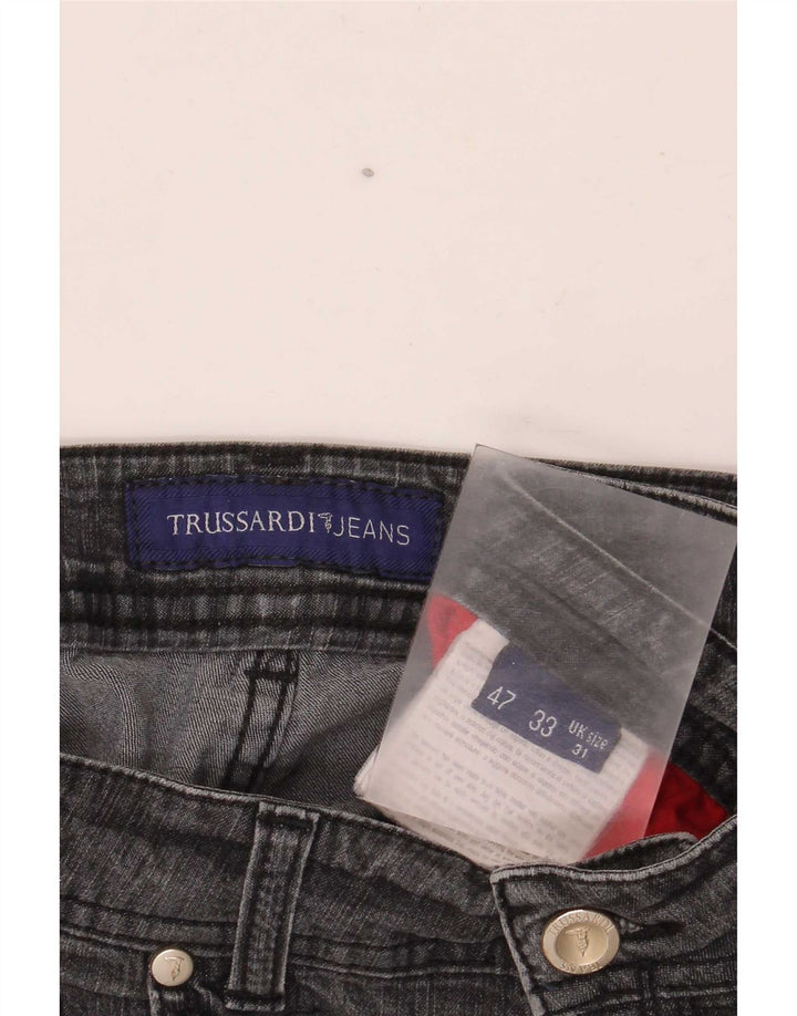 Trussardi Femme Jean Droit W31 L30 Gris