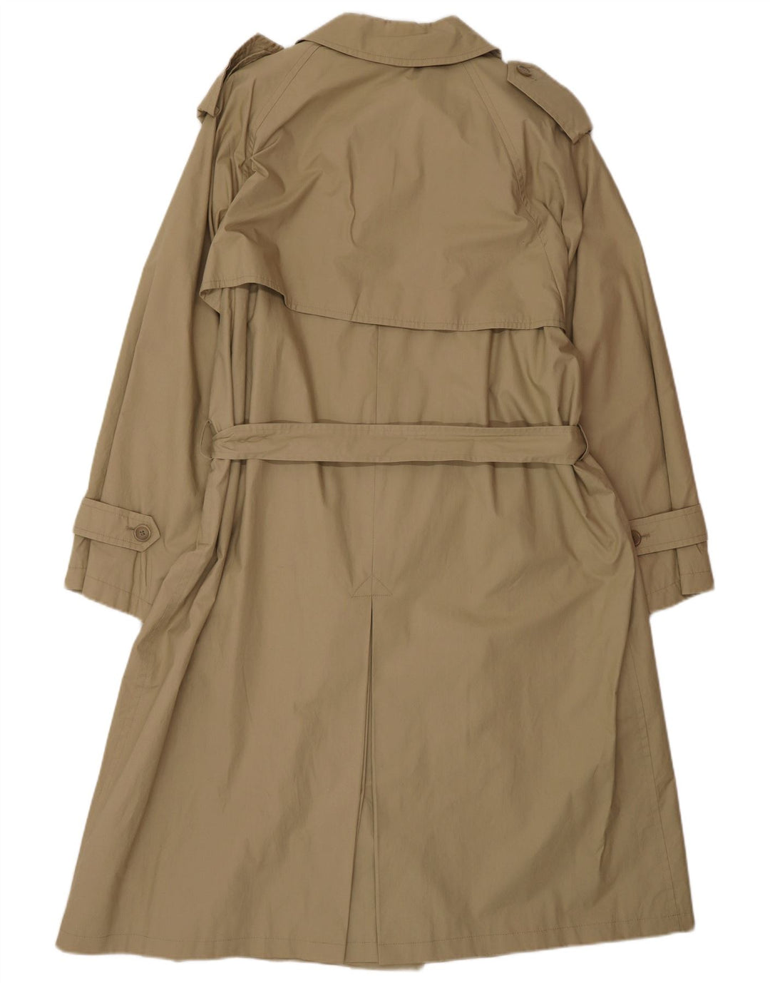 Ombraluce Trench surdimensionné pour femme UK 14 Coton beige moyen