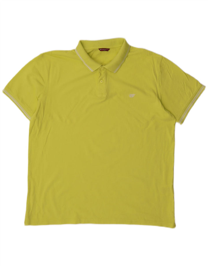 CARRERA Polo Homme 2XL Jaune Coton