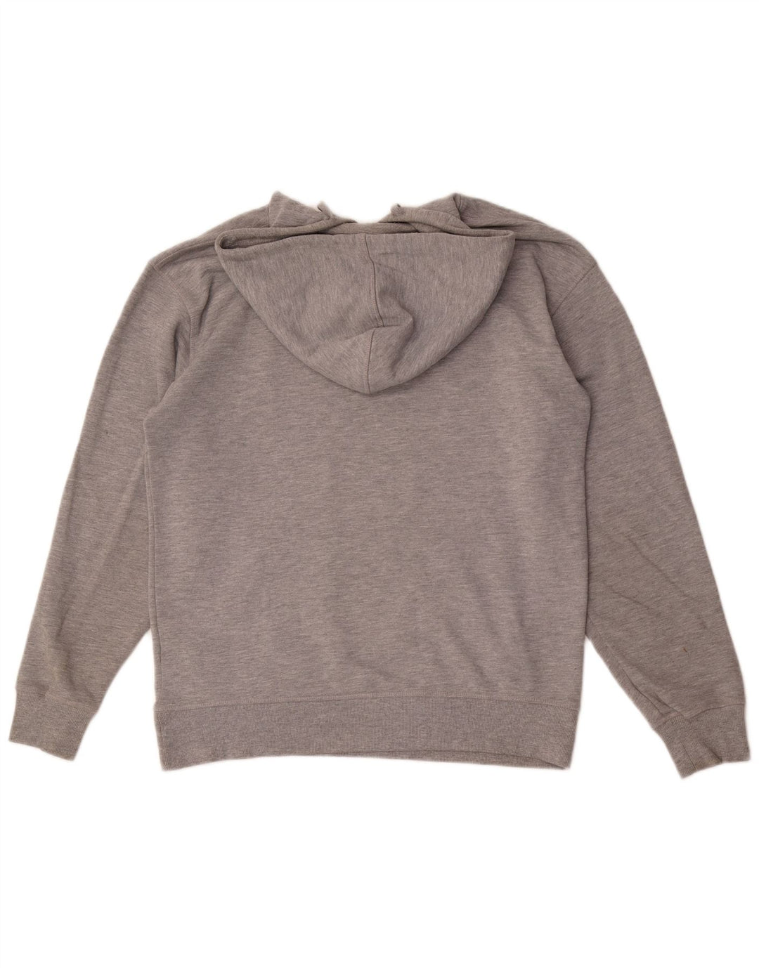 Zara Pull À Capuche Homme Gris Moyen Polyester