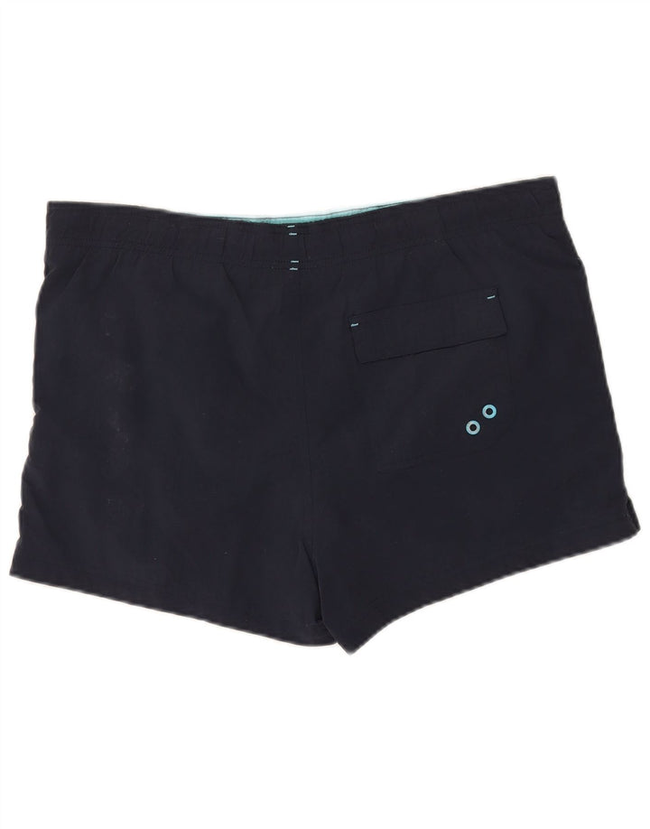 Calvin Klein Short de bain homme en nylon bleu marine moyen
