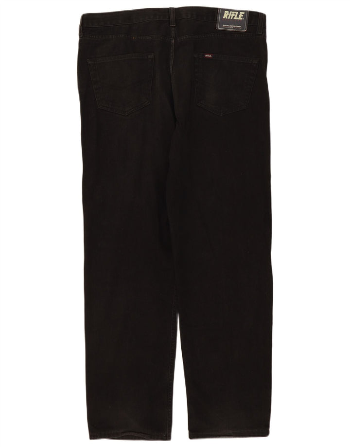 Jean droit homme Rifle W40 L31 coton noir