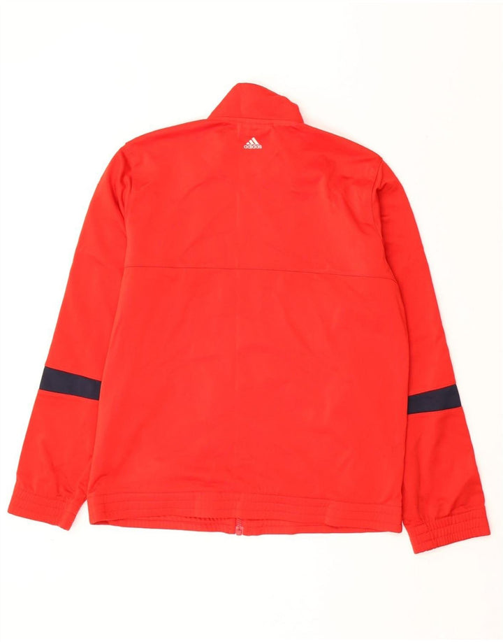ADIDAS Veste de survêtement pour garçon 13-14 ans Rouge Colourblock Polyester