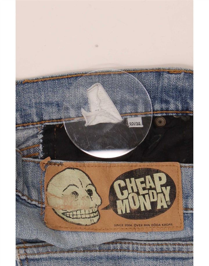 Cheap Monday Jean Droit W32 L27 Homme Bleu
