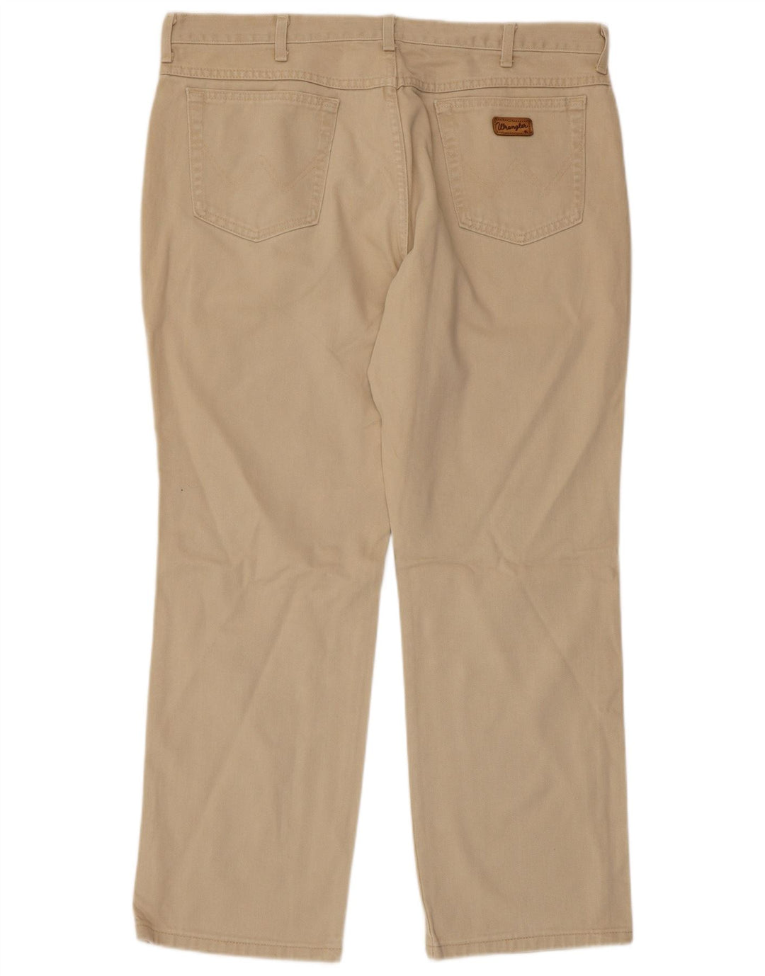 WRANGLER Pantalon décontracté droit Texas pour homme W40 L30 Beige Coton