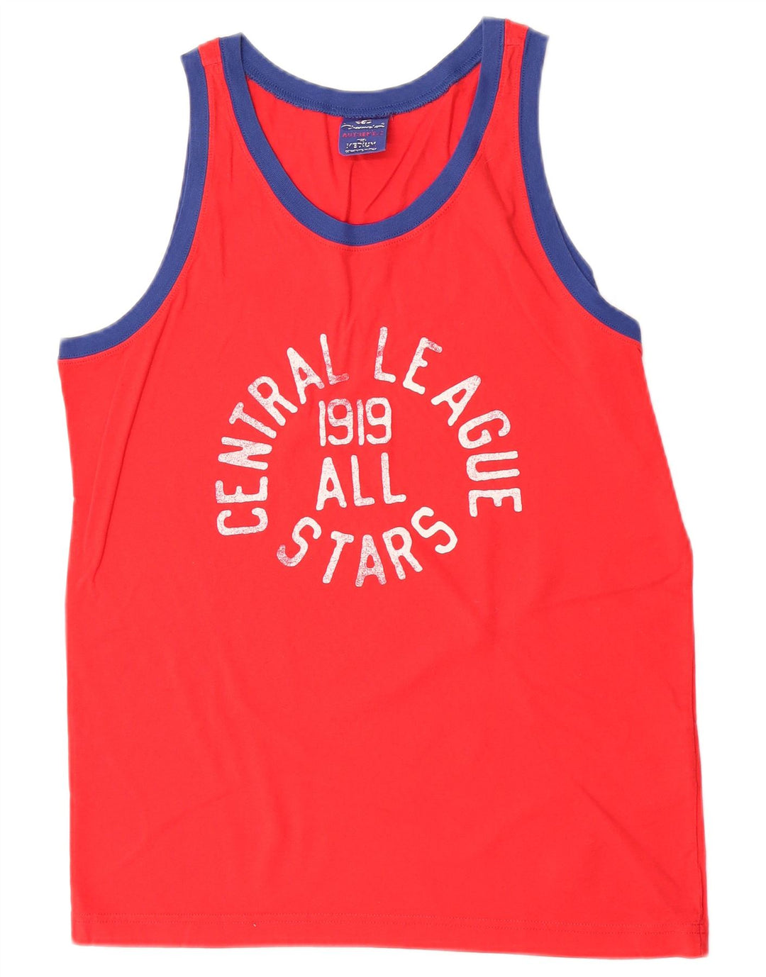 Champion Débardeur Graphique Homme Rouge Moyen Coton