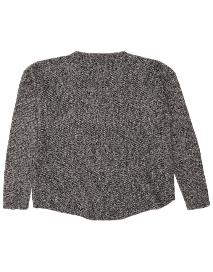 Fat Face Pull ras du cou pour femme UK 12 Gris moyen Coton