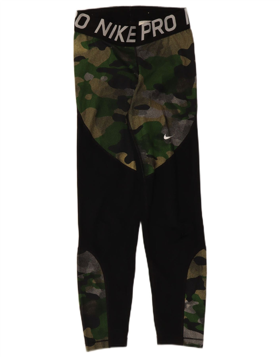 Nike Legging graphique pour femme UK 4 XS Noir Camouflage Polyester