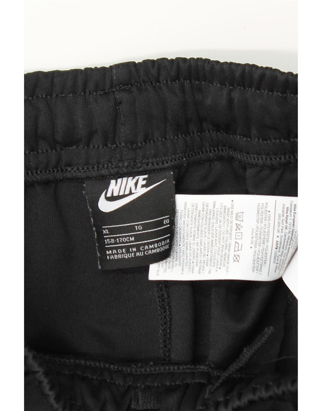 Nike Short de sport garçon 13-14 ans XL Noir Polyester
