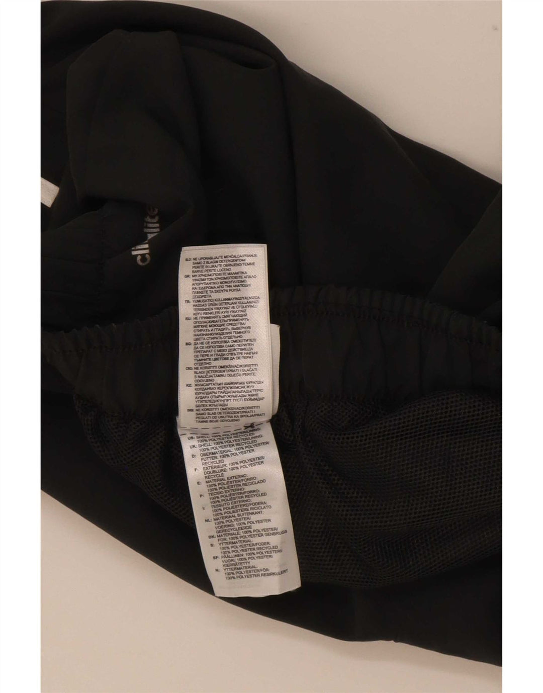 Adidas Short de sport Climalite pour homme Petit Noir Polyester