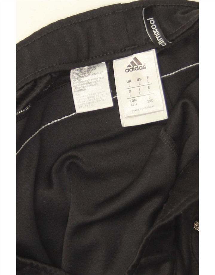 Adidas Pantalon de survêtement Climacool pour homme Large Noir Colorblock Polyester