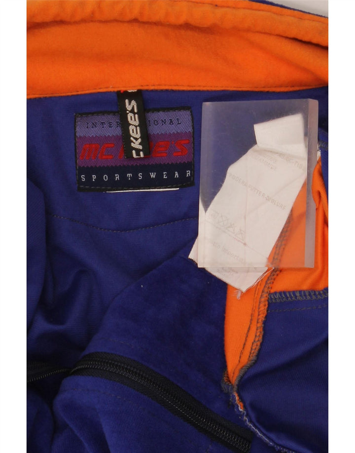 MC Kee's Veste Polaire Homme UK 42 XL Bleu Marine Colorblock Polyester